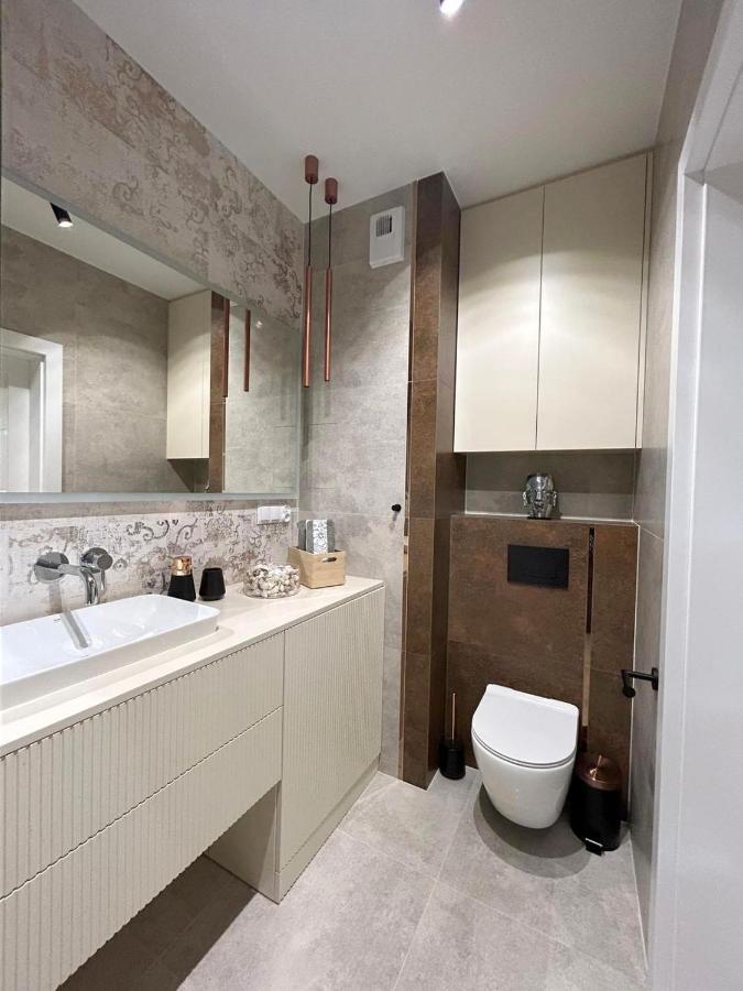 Apartament Nr 50, 2 Sypialnie, Wygodny Parking Podziemny Stary Toruń Buitenkant foto